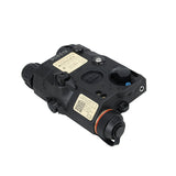 【DIJIA】PEQ LA5C UHP Red Laser , Flashlight & IR ( BK ) AN/PEQ-15 LA5C (UHP)タイプ エイミングデバイス レッドレーザー＆フラッシュライト＆IR 黒（DJ2022003-BK）