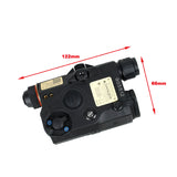 【DIJIA】PEQ LA5C UHP Red Laser , Flashlight & IR ( BK ) AN/PEQ-15 LA5C (UHP)タイプ エイミングデバイス レッドレーザー＆フラッシュライト＆IR 黒（DJ2022003-BK）