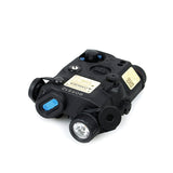 【DIJIA】PEQ LA5C UHP Red Laser , Flashlight & IR ( BK ) AN/PEQ-15 LA5C (UHP)タイプ エイミングデバイス レッドレーザー＆フラッシュライト＆IR 黒（DJ2022003-BK）