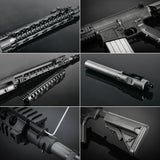 【VFC】SR25 Enhanced Combat Carbine GBB Rifle　SR25 エンハンスト コンバット カービンガスブローバックライフル黒（VF2-LM110K1-BK01）