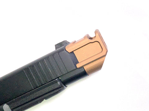 【PRO-ARMS】AR Style 14mm Compensator for VFC G19X/G19対応 ARスタイル グロック コンペンセイター（14mm逆ネジ/DE）（VFC-G-035）