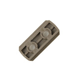 【DSC】 M-LOCK Nylon 3 Picatinny Rail Sections ( 4pcs -CB）M-LOCKナイロン3ピカティニーレールセクション（コヨーテブラウン）（TMC3021-CB）