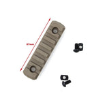 【DSC】 M-LOCK Nylon 7 Picatinny Rail Sections (CB)ピカティニーレールセクション（TMC3023-CB）