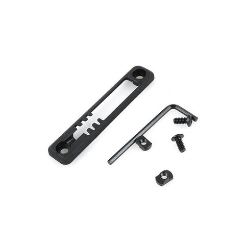 【DSC】M-LOK Tape Switch Mounting Plate ( BK ) M-LOK テープスイッチ マウンティング プレート 黒（TMC3345-BK）
